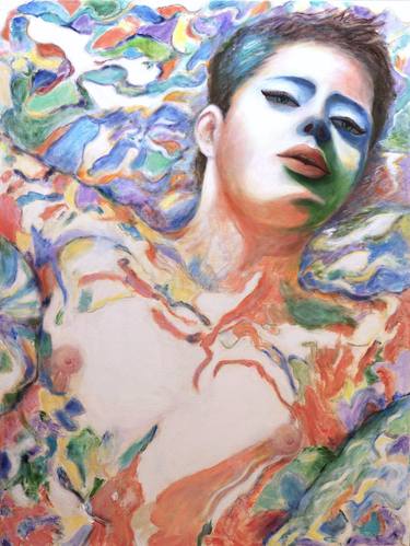 Original Contemporary Nude Painting by Sergio Paul Ianniello
