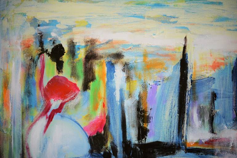 Original Expressionism Abstract Painting by Sergio Paul Ianniello