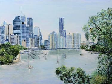 Print of Realism Cities Paintings by Sergio Paul Ianniello