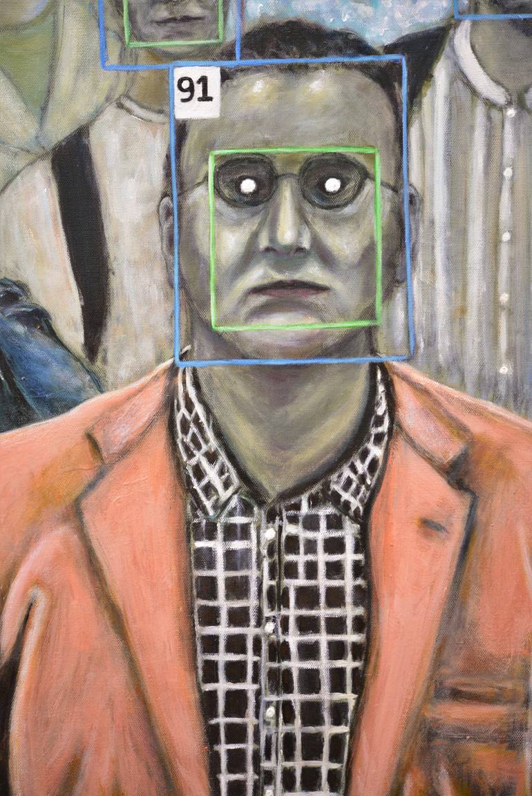 Original Expressionism Science/Technology Painting by Sergio Paul Ianniello