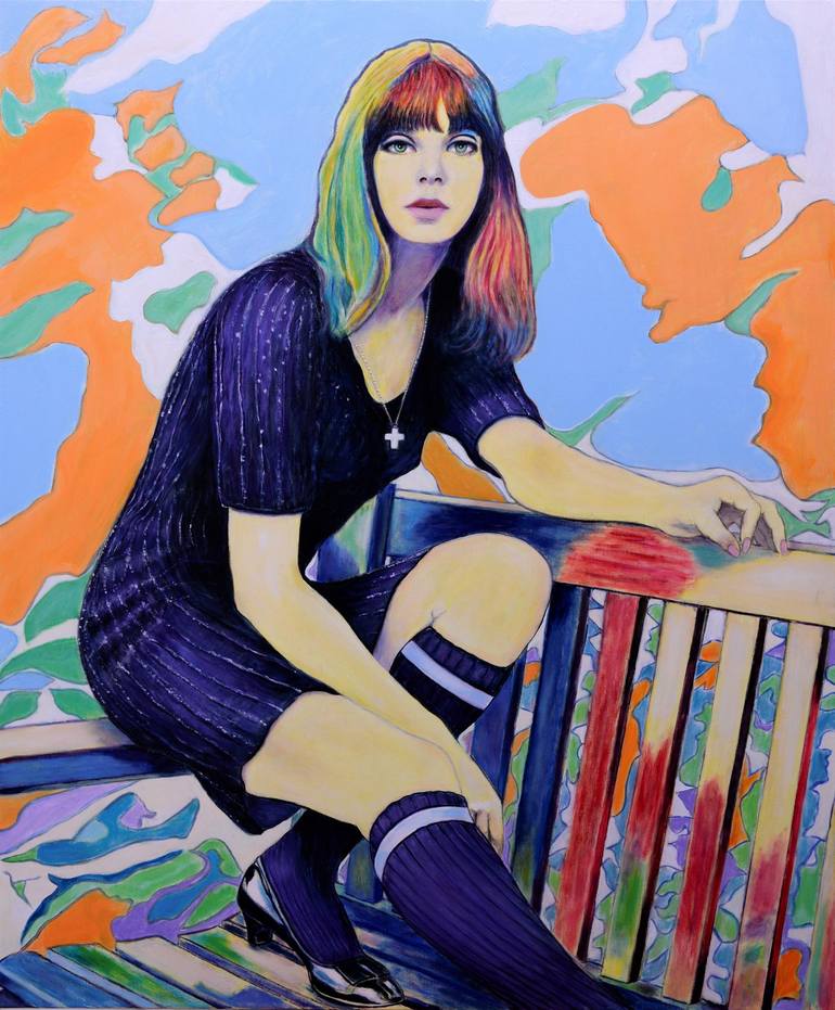 Jane Birkin Metal Print by Dmi - Fine Art America