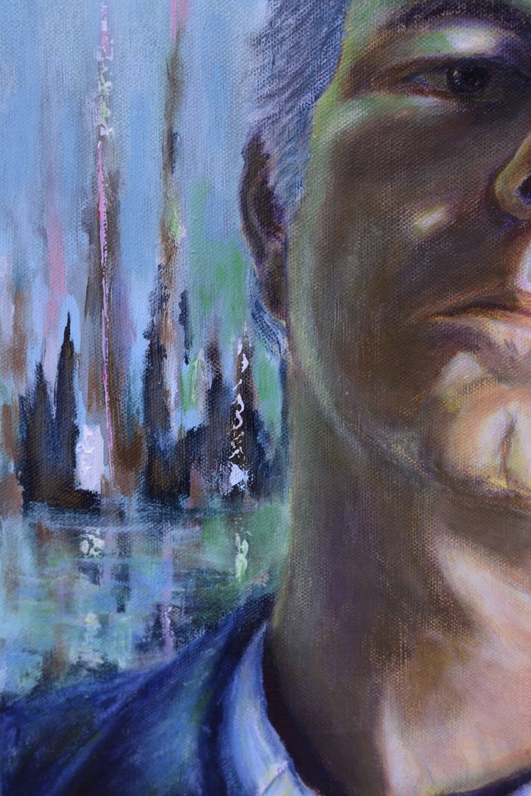 Original Expressionism People Painting by Sergio Paul Ianniello
