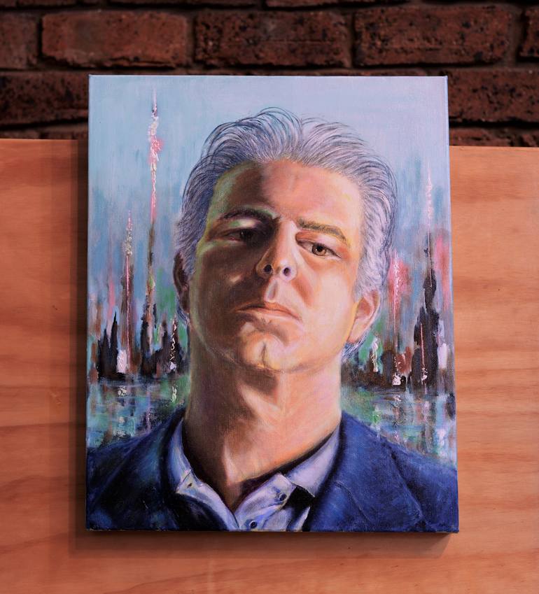 Original Expressionism People Painting by Sergio Paul Ianniello