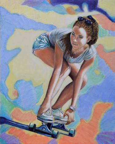 Print of Figurative Sport Paintings by Sergio Paul Ianniello