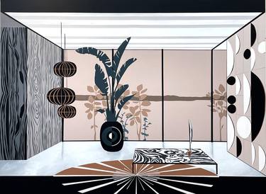 Original Art Deco Home Paintings by Bonnie Severien