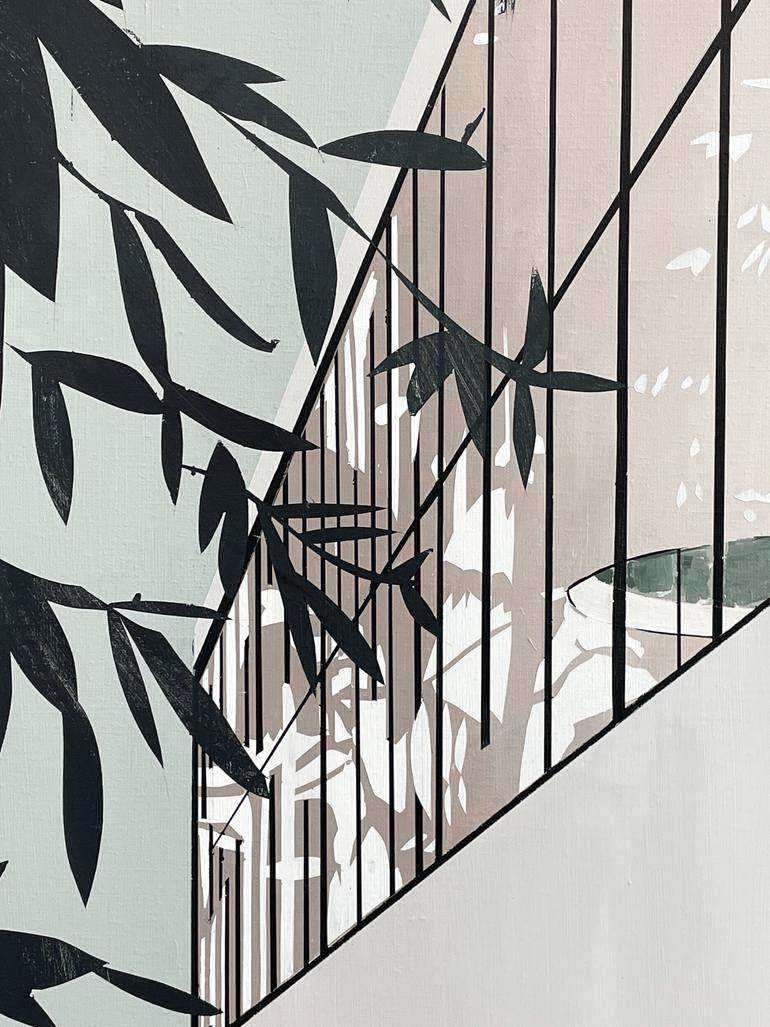 Original Contemporary Architecture Painting by Bonnie Severien