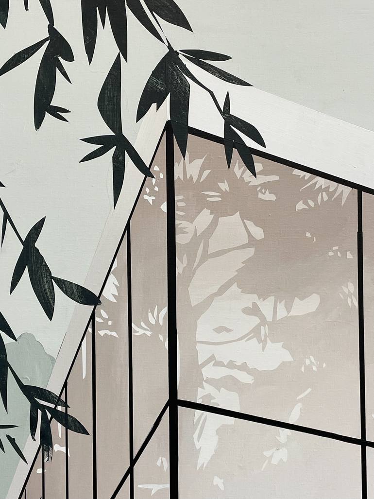 Original Contemporary Architecture Painting by Bonnie Severien