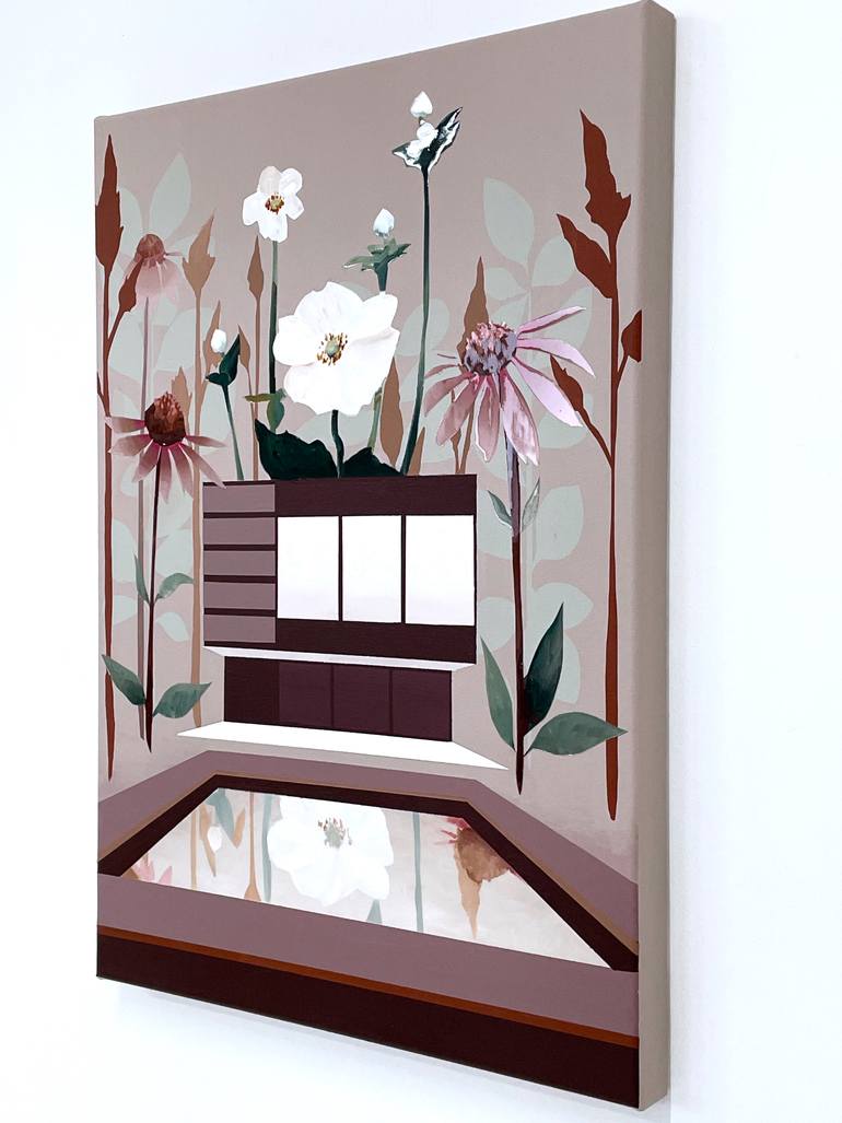 Original Contemporary Floral Painting by Bonnie Severien