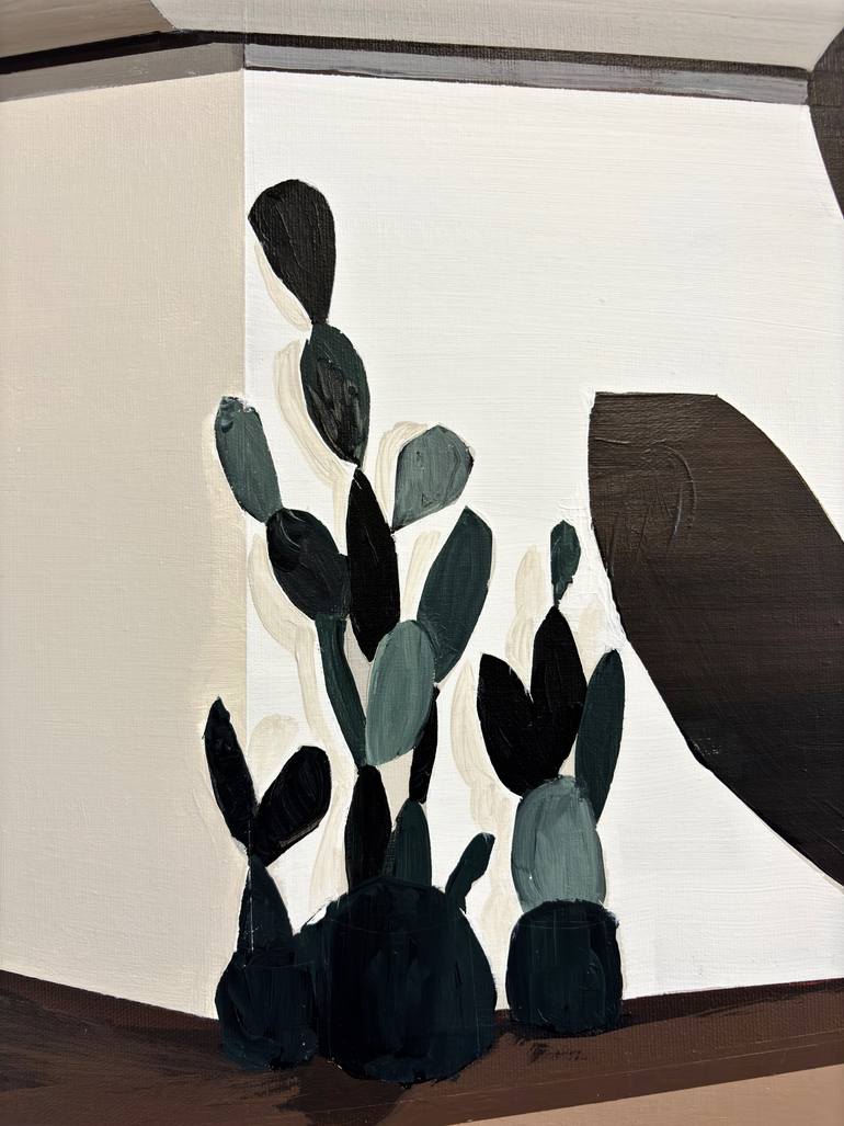 Original Contemporary Architecture Painting by Bonnie Severien