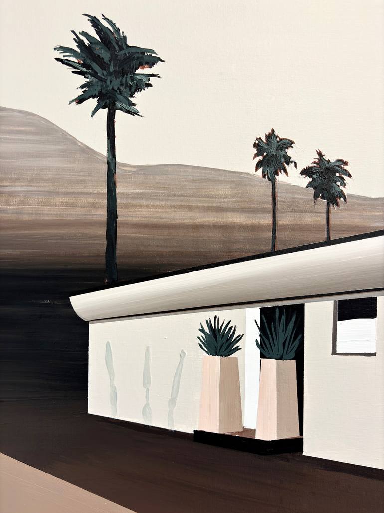 Original Contemporary Architecture Painting by Bonnie Severien