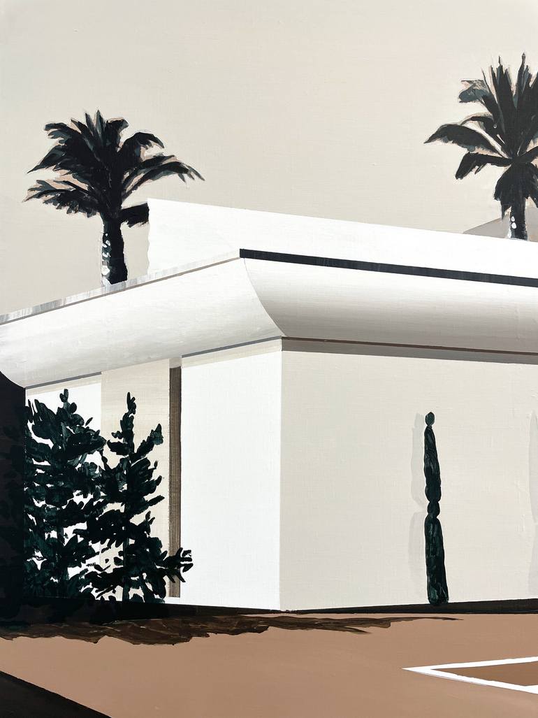 Original Contemporary Architecture Painting by Bonnie Severien