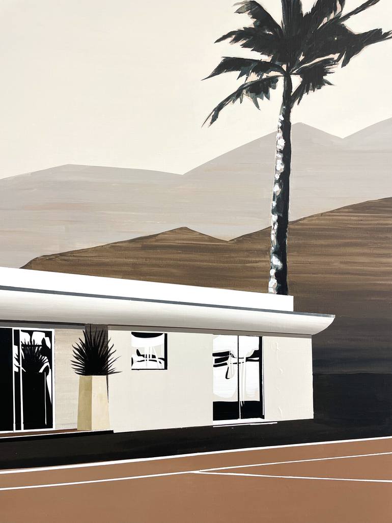 Original Contemporary Architecture Painting by Bonnie Severien