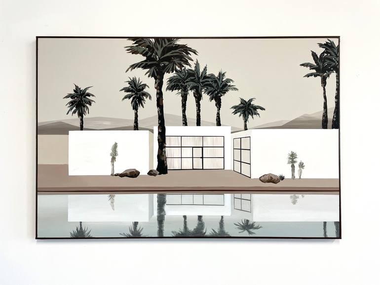 Original Contemporary Architecture Painting by Bonnie Severien