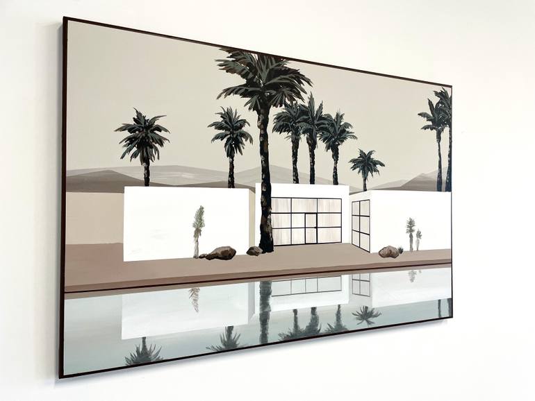 Original Contemporary Architecture Painting by Bonnie Severien