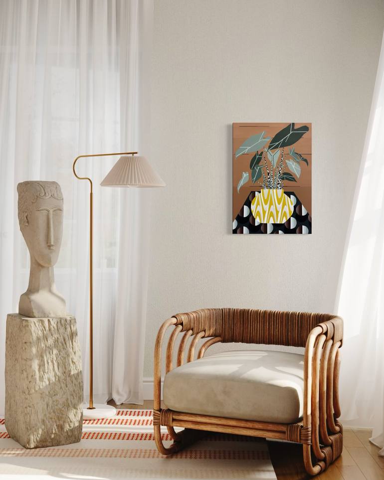 Original Art Deco Still Life Painting by Bonnie Severien
