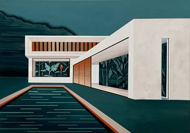 Print of Figurative Architecture Paintings by Bonnie Severien