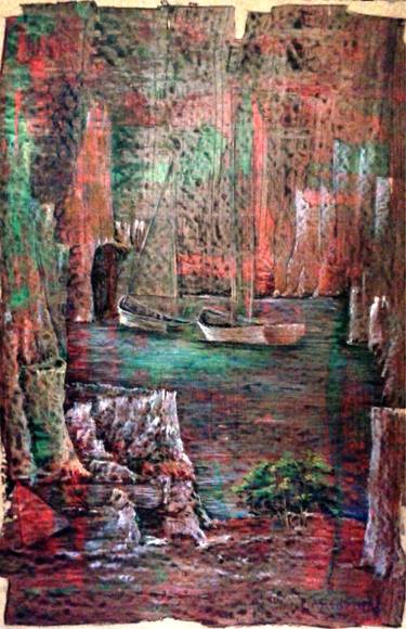 Print of Impressionism Boat Paintings by Carlo Maloney Homolka