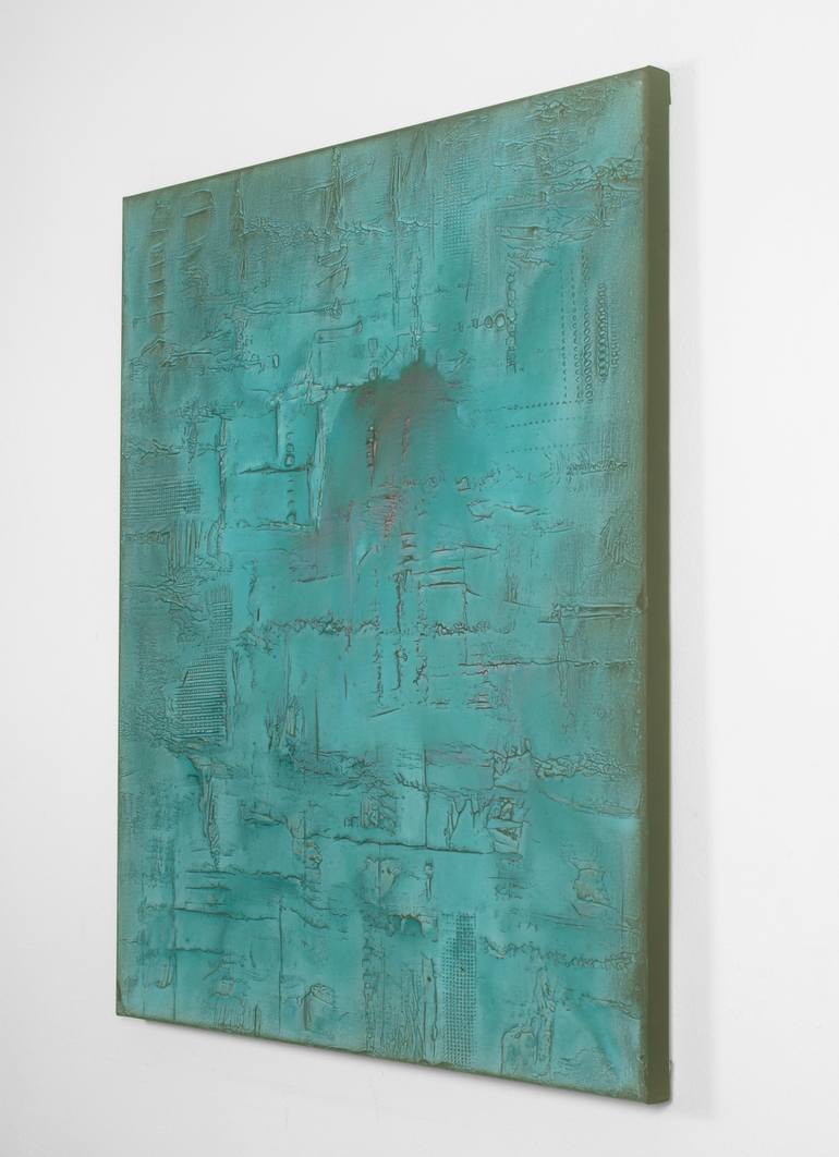 Original Abstract Expressionism Abstract Painting by Dragan Jukic