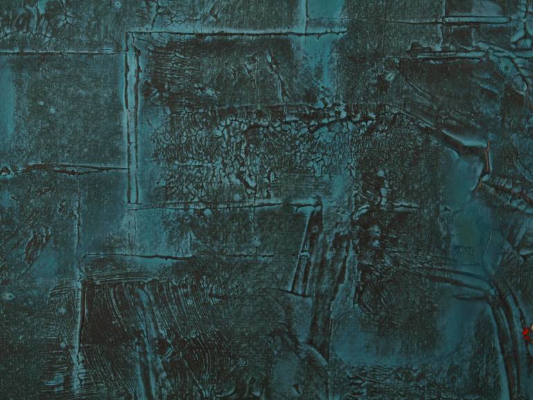 Original Abstract Expressionism Abstract Painting by Dragan Jukic