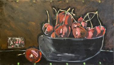 Original Expressionism Food Paintings by Owen Brown