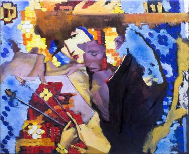 Original Cubism Culture Paintings by Ioan Stefan Botis