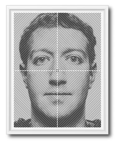 ORIGINAL - Mark Zuckerberg Papercut Artwork - Limited Edition 1 of 1 thumb