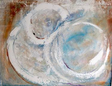 Original Abstract Fish Paintings by Sarah L Goy