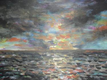 Original Expressionism Seascape Paintings by Margaret L Laws