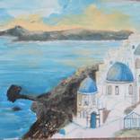 Santorini by Margaret L Laws