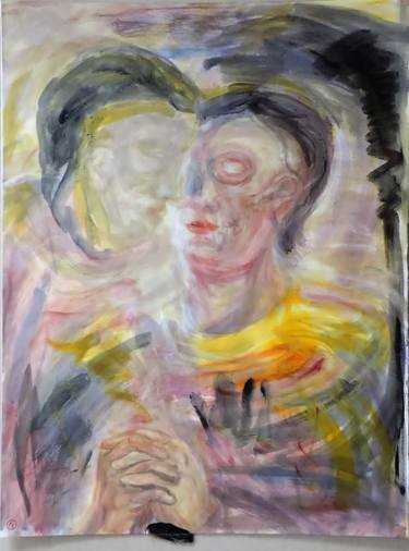 Original Expressionism Mortality Paintings by Edna Cantoral Acosta