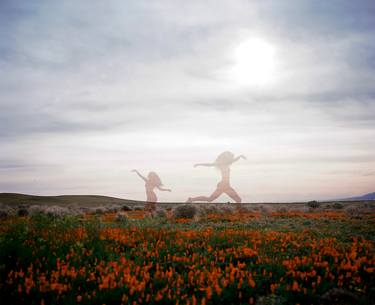Laura dancing in the poppies: Edition 2 of 24 thumb