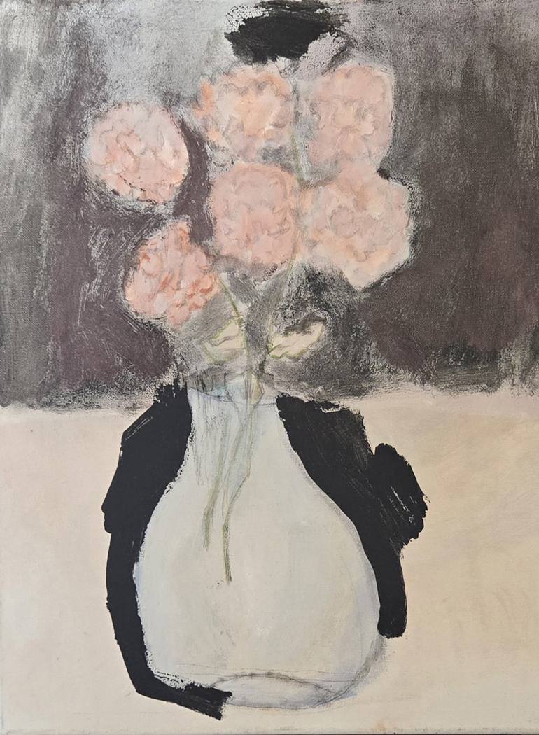 Original Contemporary Still Life Paintings by Georgann Gibson