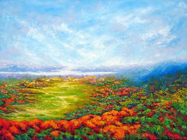 Original Impressionism Landscape Paintings by Margaret Chwialkowska