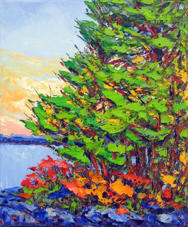 Original Impressionism Landscape Paintings by Margaret Chwialkowska