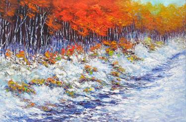 Original Expressionism Landscape Paintings by Margaret Chwialkowska