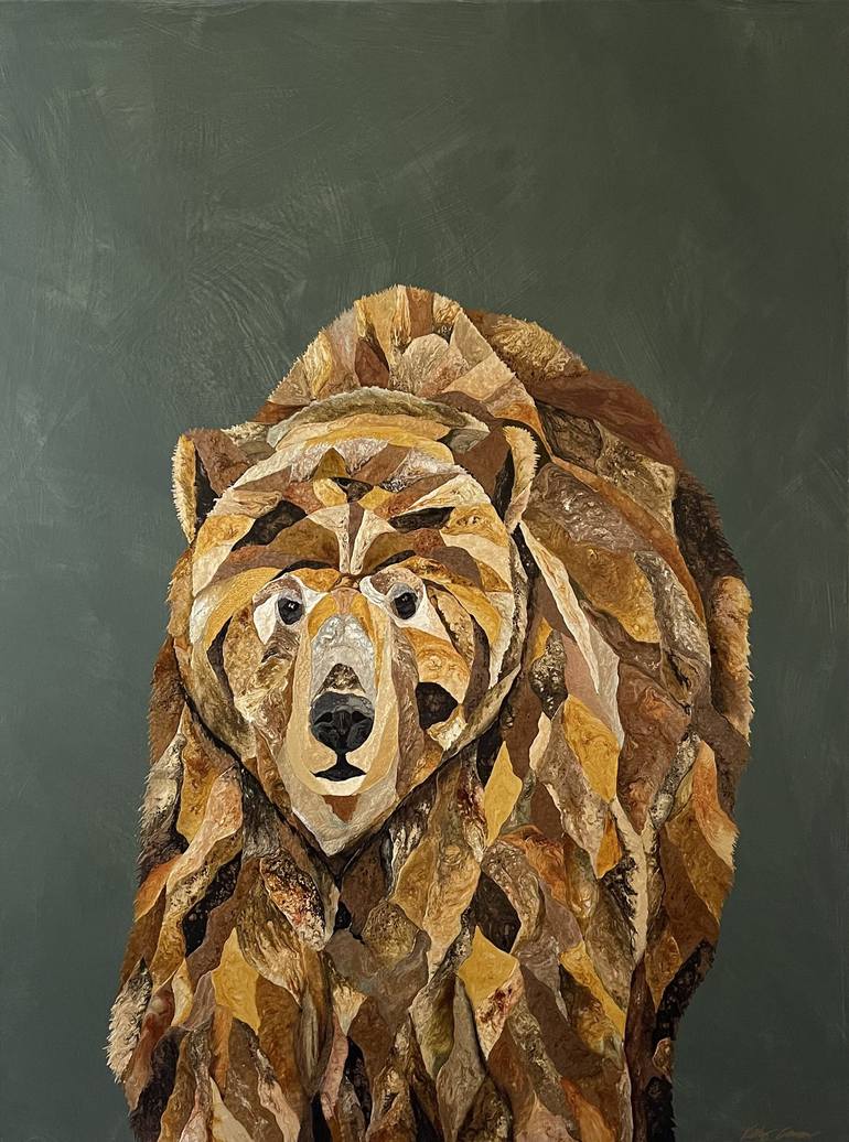 Original Abstract Expressionism Animal Paintings by Kelly Gowan