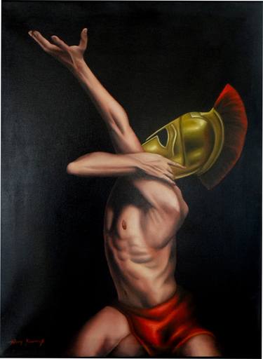 Print of Surrealism Men Paintings by Rony Krambeck