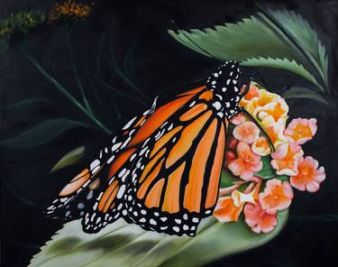 Saatchi Art Artist David Humphrey; Paintings, “Monarch Butterfly” #art