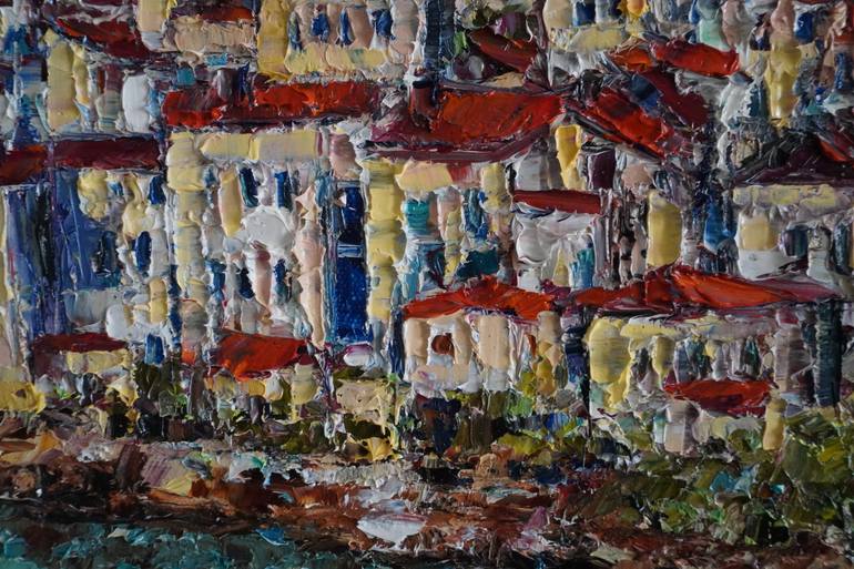 Original Expressionism Seascape Painting by Haykuhi Khachatryan