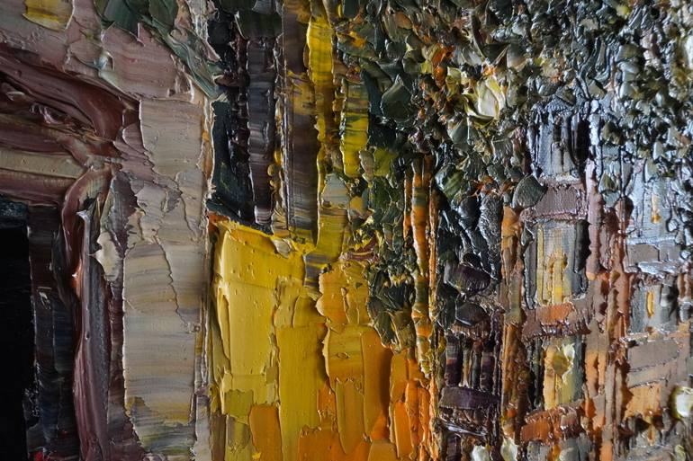 Original Impressionism Cities Painting by Haykuhi Khachatryan