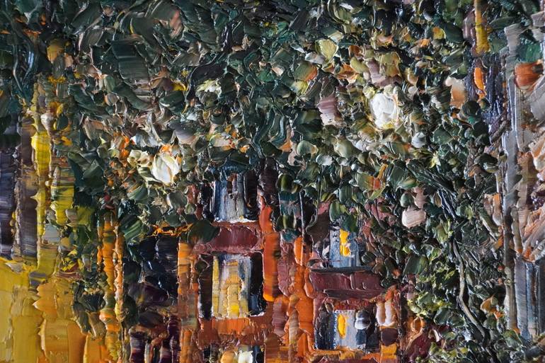 Original Impressionism Cities Painting by Haykuhi Khachatryan