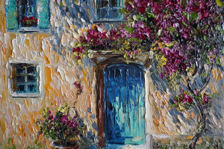 Original Impressionism Cities Painting by Haykuhi Khachatryan