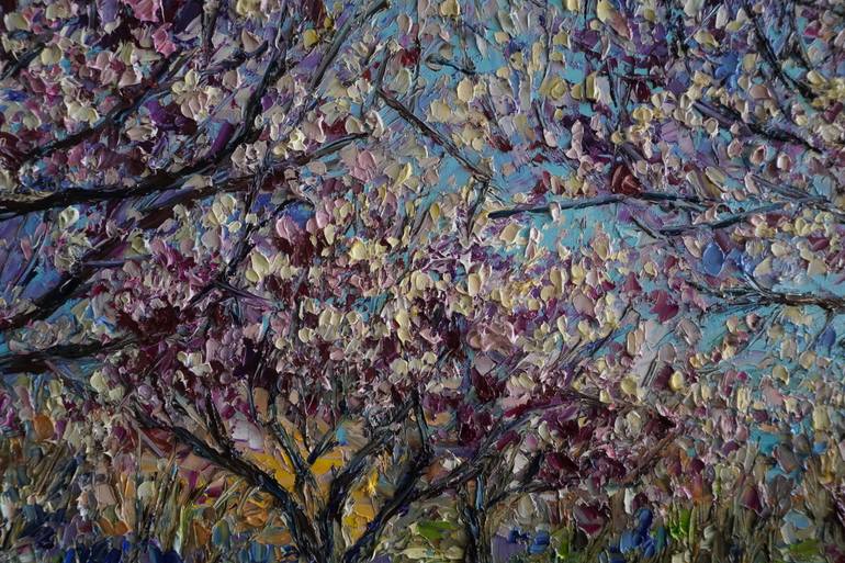 Original Contemporary Landscape Painting by Haykuhi Khachatryan