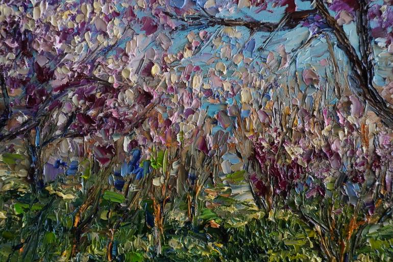 Original Contemporary Landscape Painting by Haykuhi Khachatryan