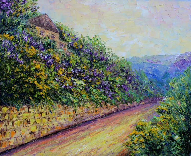 Original Impressionism Landscape Paintings by Haykuhi Khachatryan