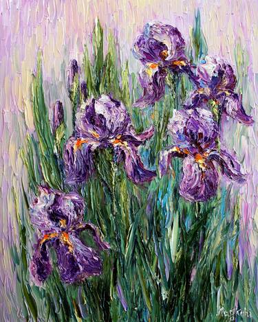 Original Impressionism Floral Paintings by Haykuhi Khachatryan