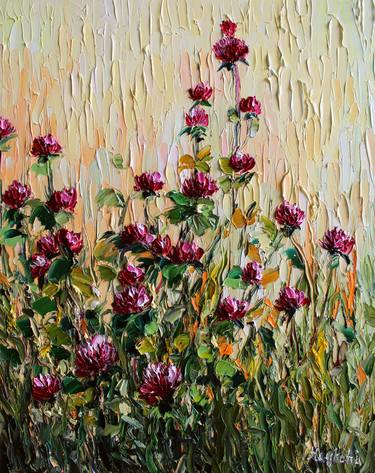 Original Impressionism Floral Paintings by Haykuhi Khachatryan
