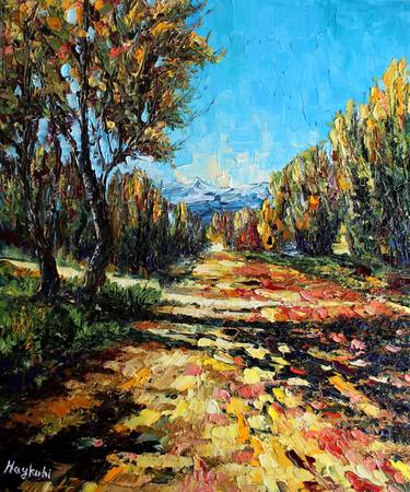 Original Impressionism Landscape Paintings by Haykuhi Khachatryan