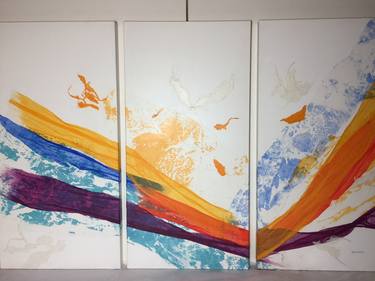 Original Abstract Paintings by Jan Sullivan Fowler