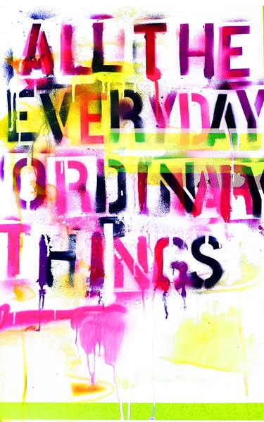 Original Pop Art Typography Mixed Media by Vasco Morelli